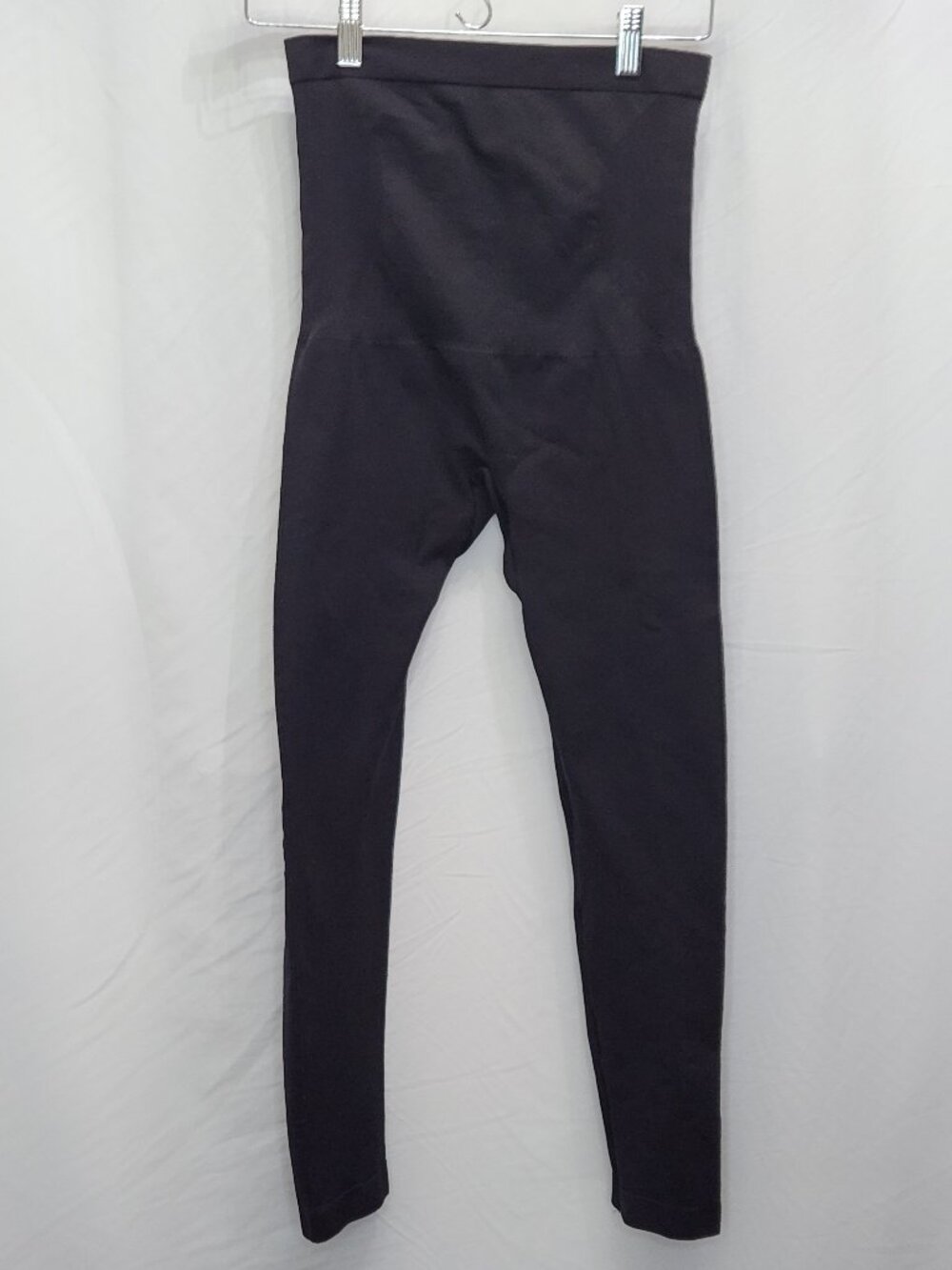Shapermint Shaping Crop Leggings Womens Large L Black High Waist 42075 RR14